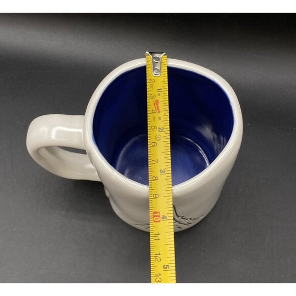 Rae Dunn 2021 France Mug France Blue Interior Eiffel Tower Double-sided - Picture 7 of 8